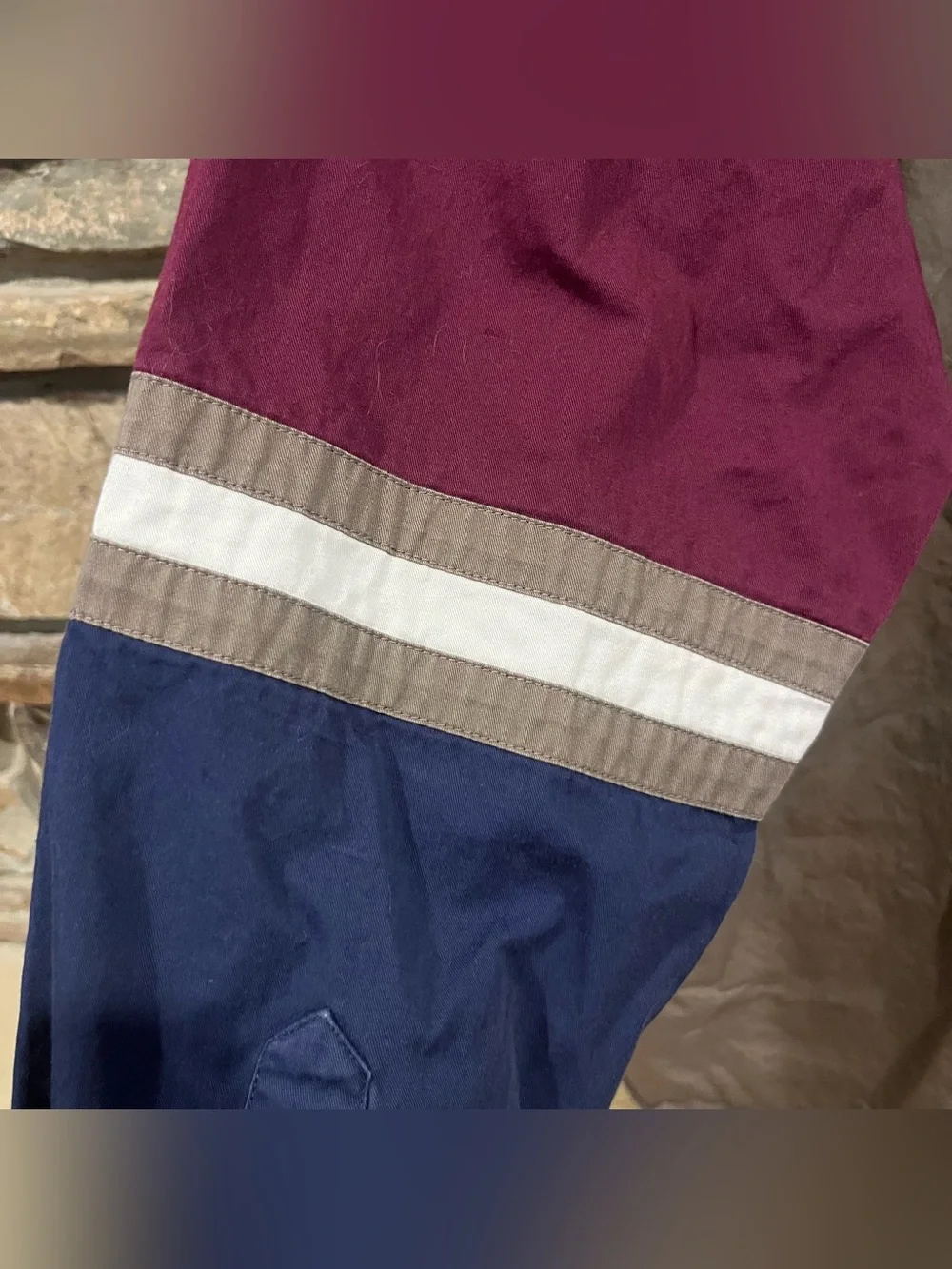 Cumberland Outfitters Colorblock Western Pearl Snap Long-Sleeve Shirt